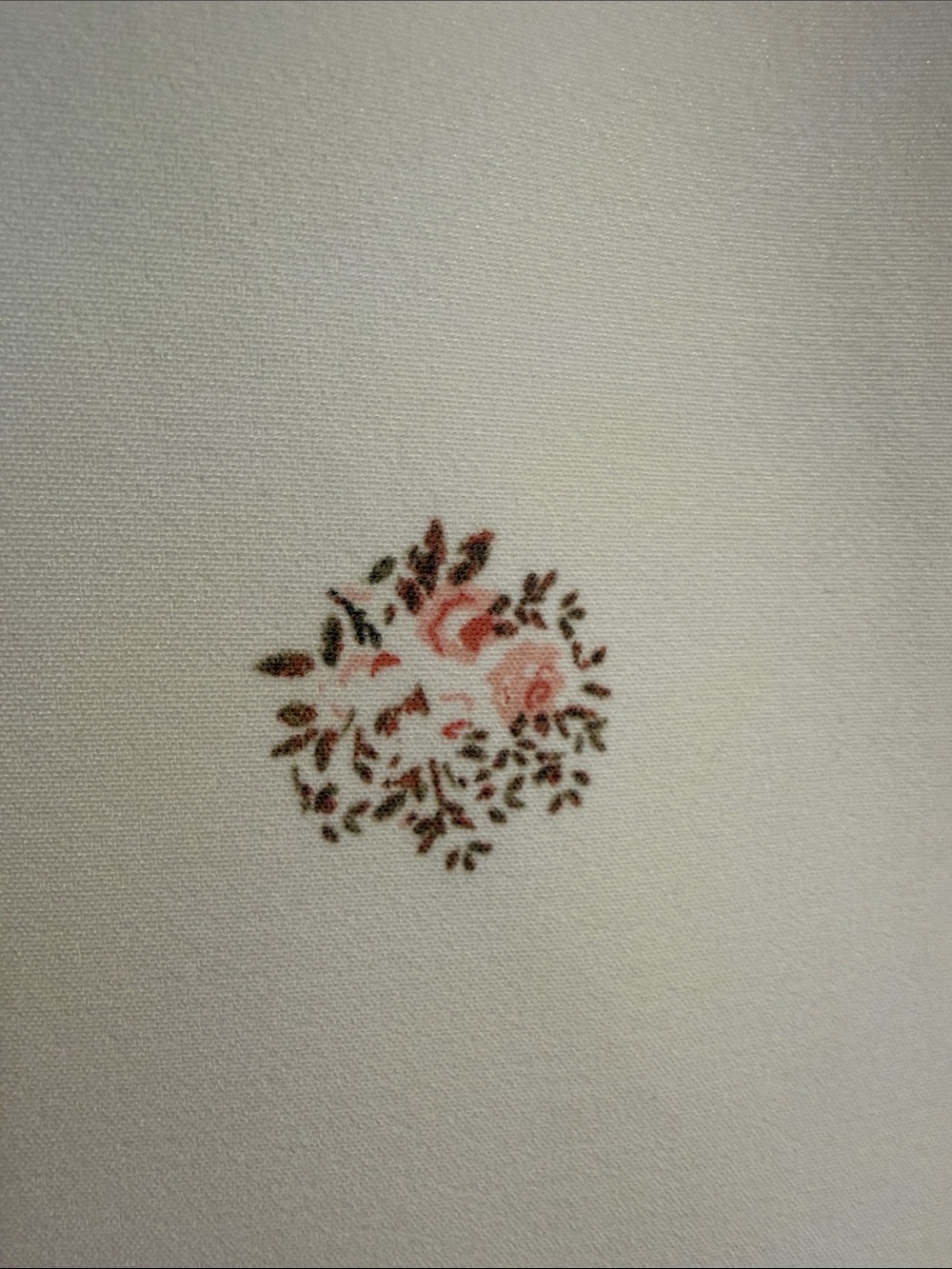 Club Monaco White Pencil Skirt with Pink Floral Motif - Picture 2 of 5